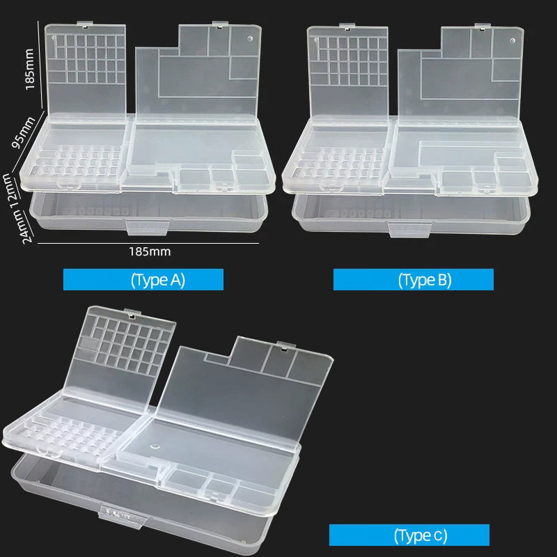 Electronics Gadgets And Accessories - Boîte de rangement électronique transparente à