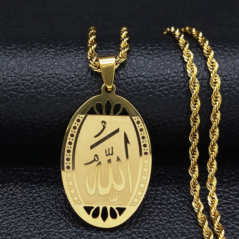 Gadget Q - Collier Statement en Acier Inoxydable pour