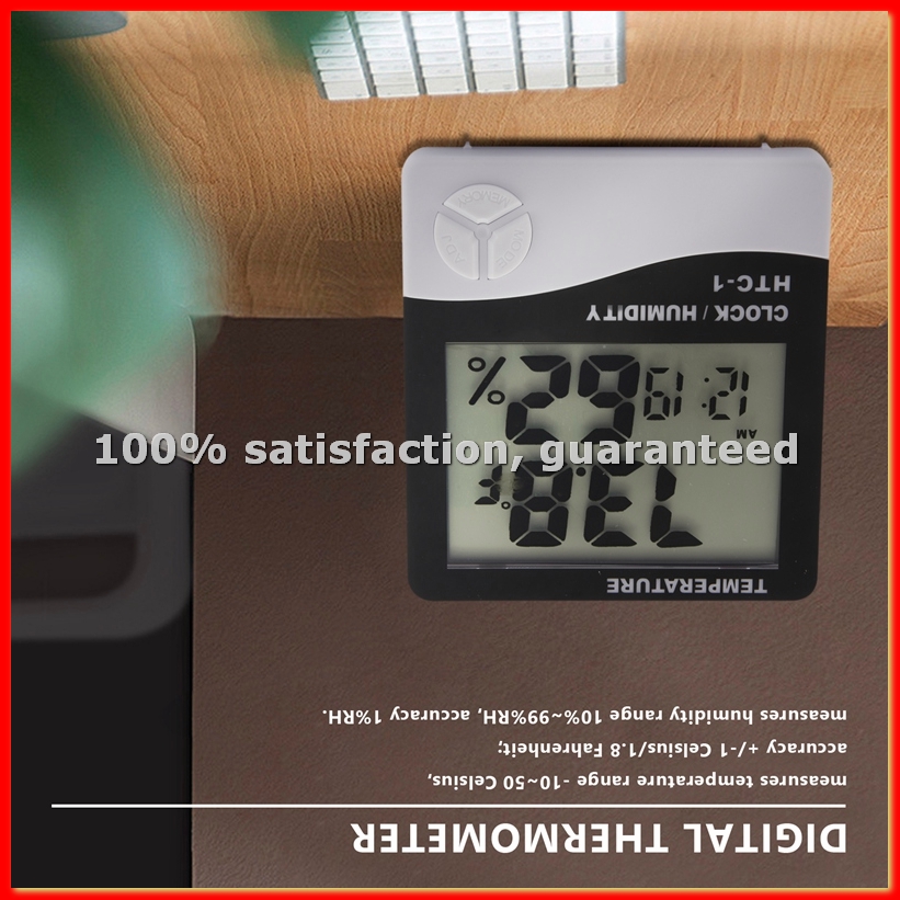 Electronics & Gadgets Starting With D - Thermomètre hygromètre numérique LCD pour intérieur