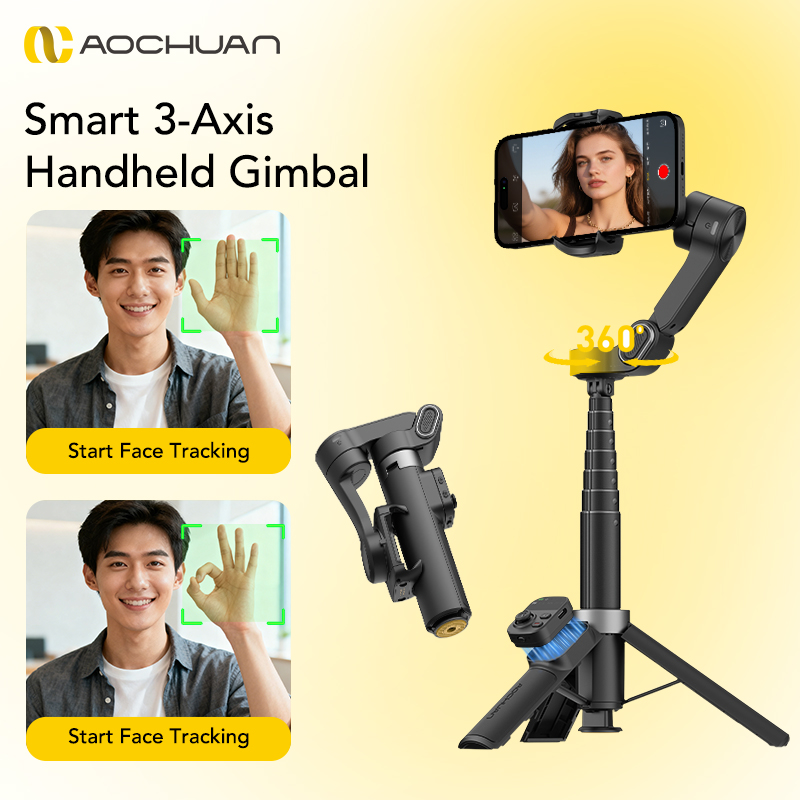 AOCHUAN Smart X3 360 °   Stabi - Auto Tracking Tripod avis et prix