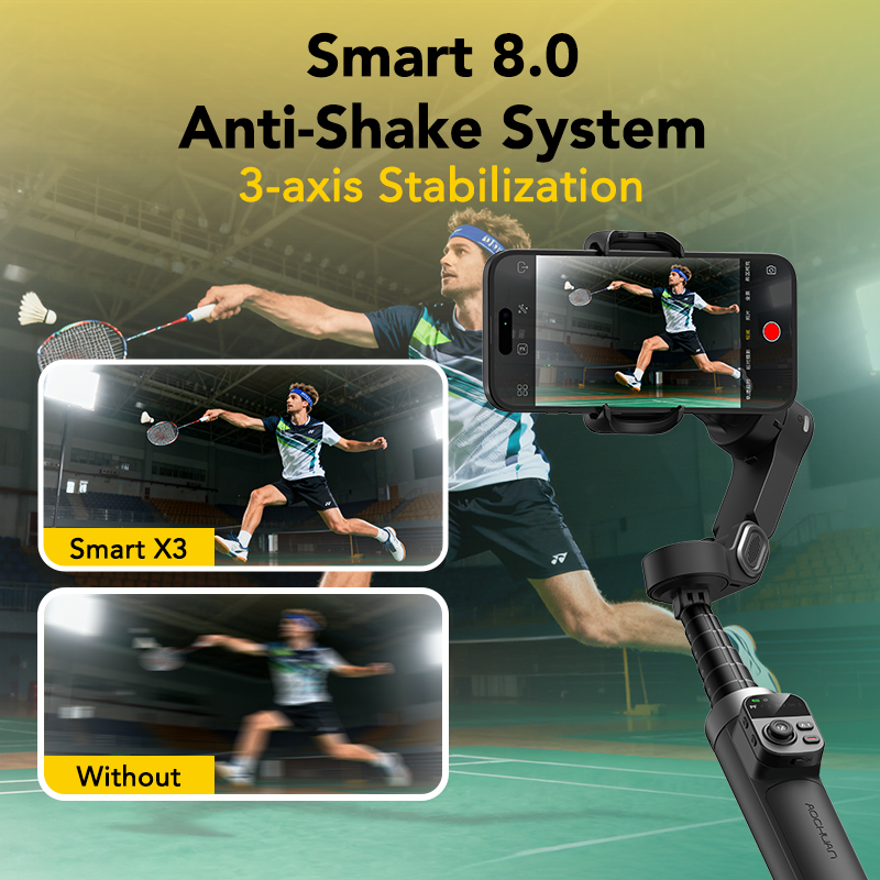AOCHUAN Smart X3 360 °   Stabi - Auto Tracking Tripod avis et prix