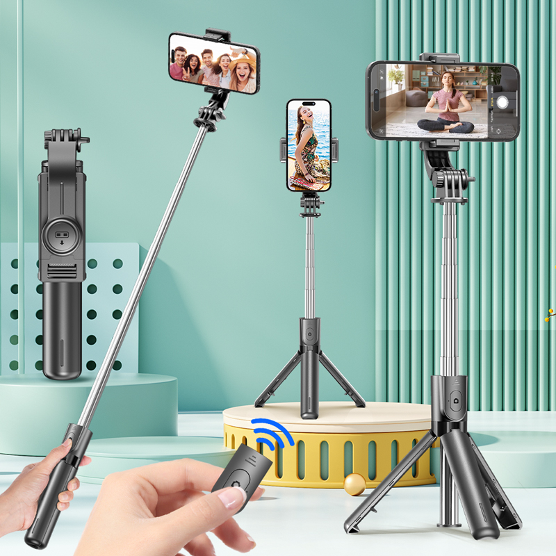 Trépied perche à selfie avec t - Auto Tracking Tripod avis et prix