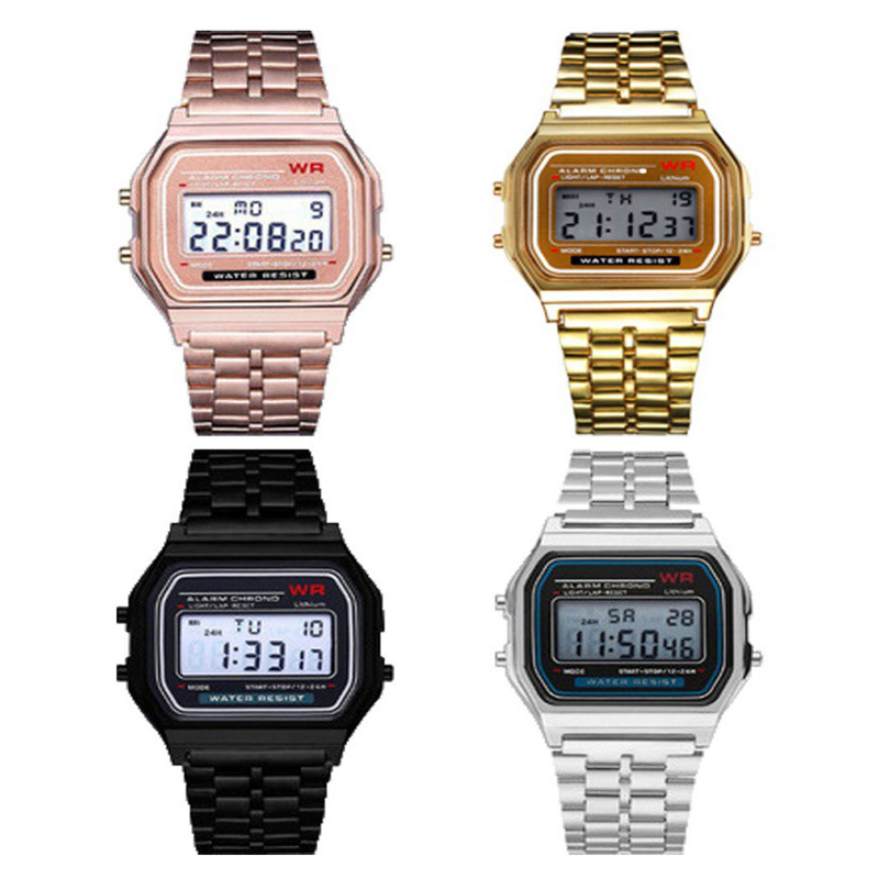 LED bracelet en acier inoxydab - Electronics Gadgets For Men avis et prix