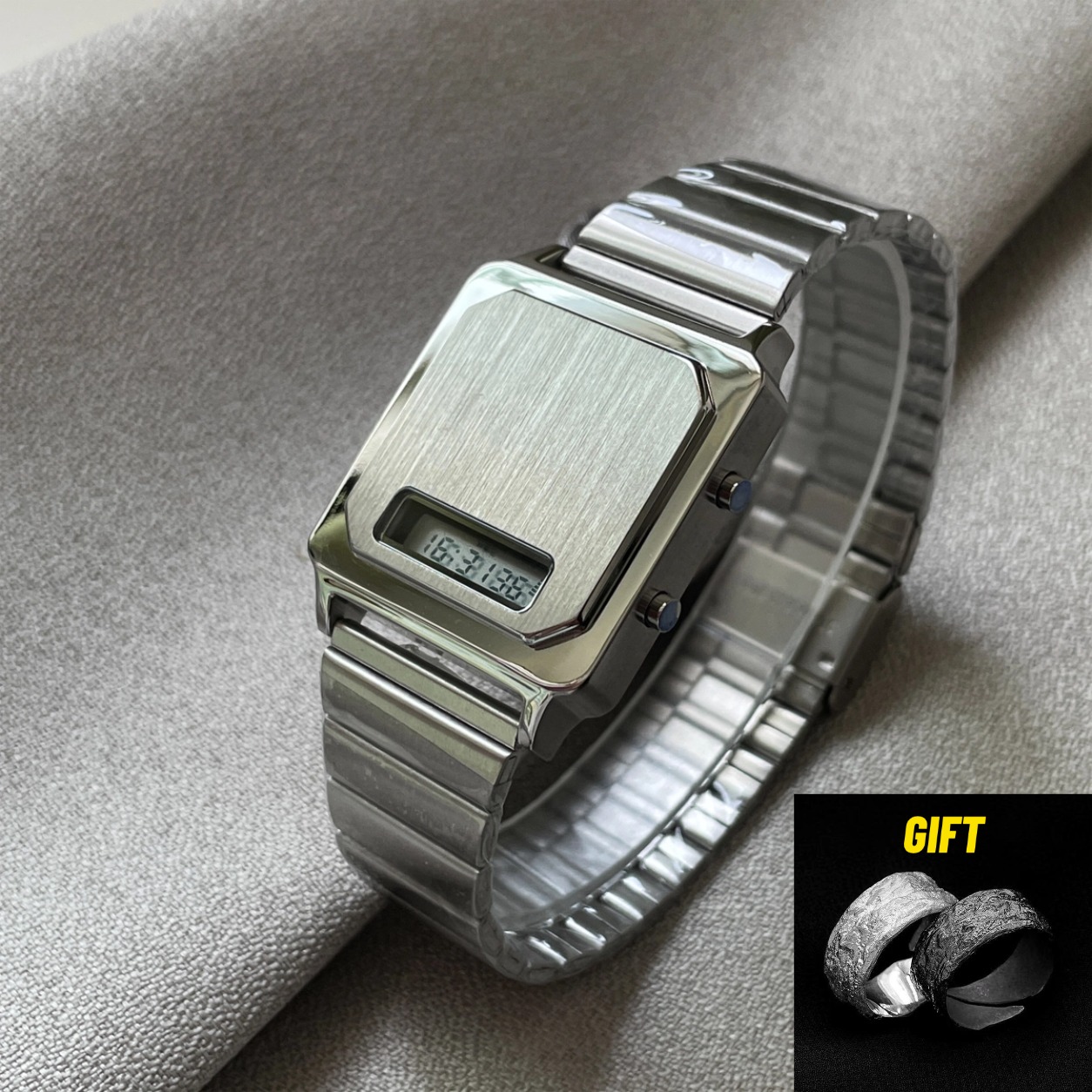 Montre électronique carrée CIL - Electronics Gadgets For Men avis et prix