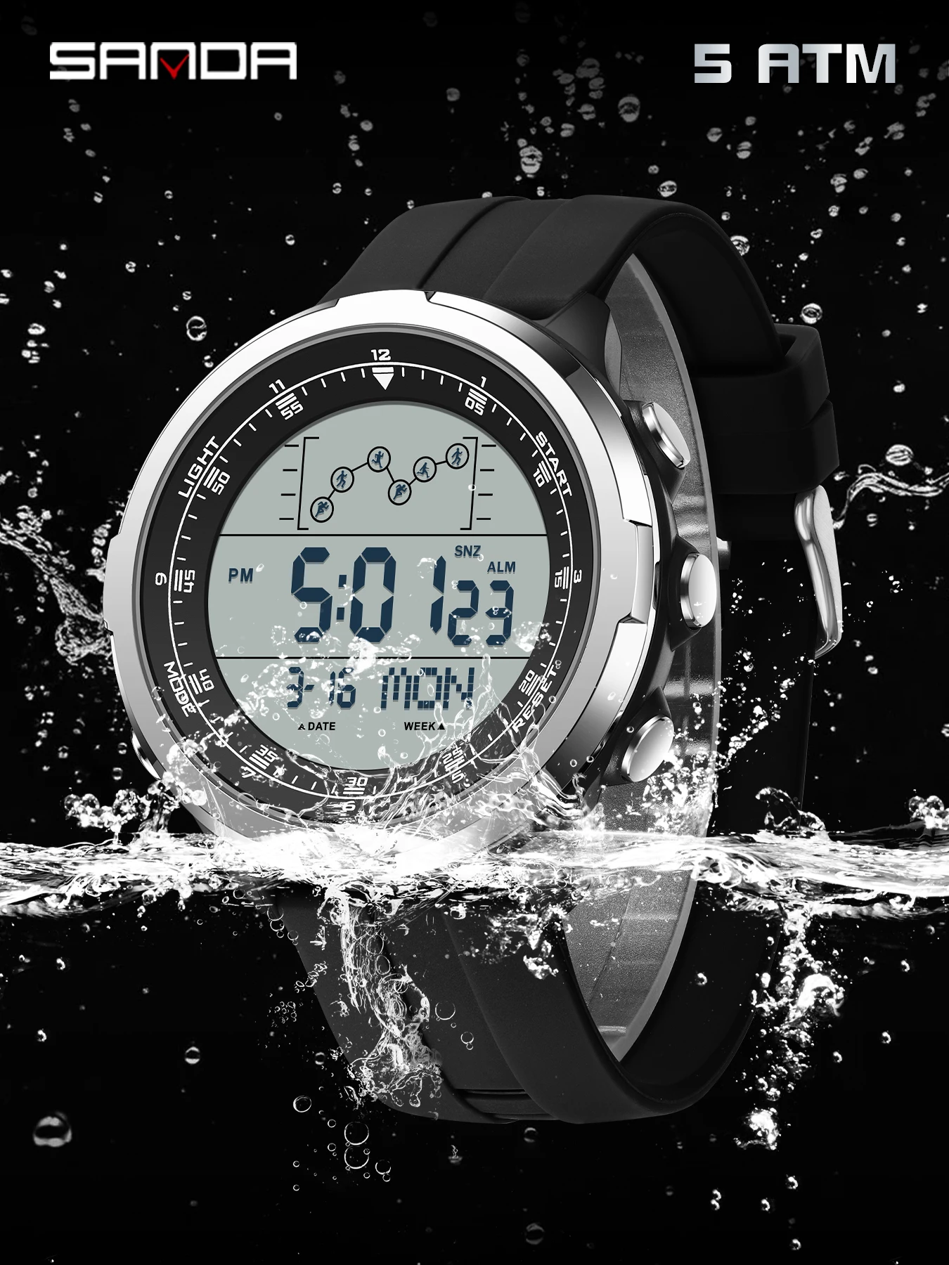 Montre numérique SANDA pour ho - Electronics Gadgets For Men avis et prix