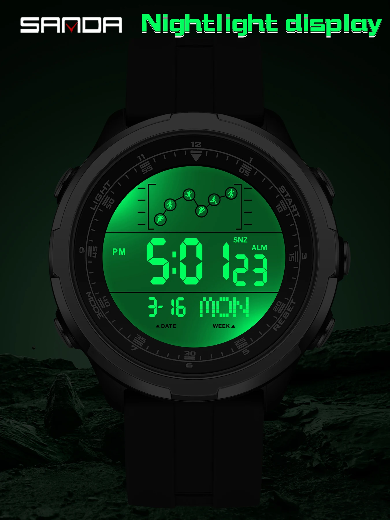 Montre numérique SANDA pour ho - Electronics Gadgets For Men avis et prix