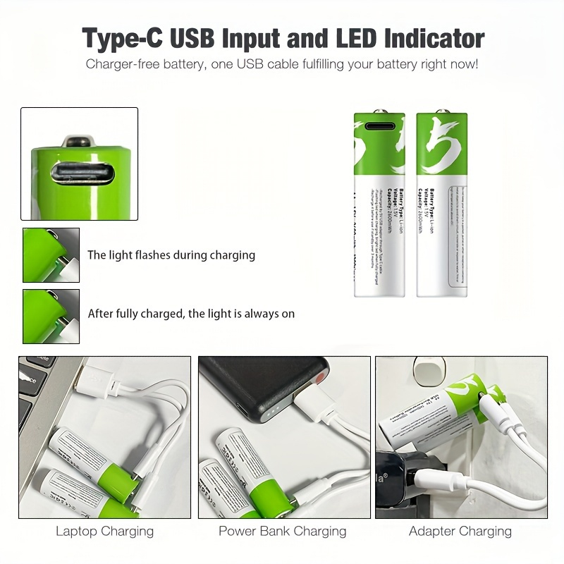 Batterie Li-ion rechargeable U - Modern Electronics Gadgets avis et prix