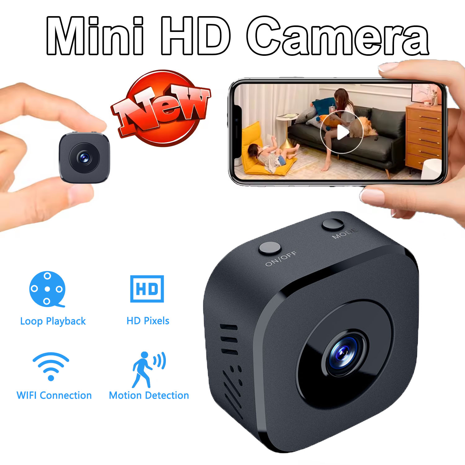 Caméra de sécurité 4K Mini Vis - Compact Camera Mirrorless avis et prix