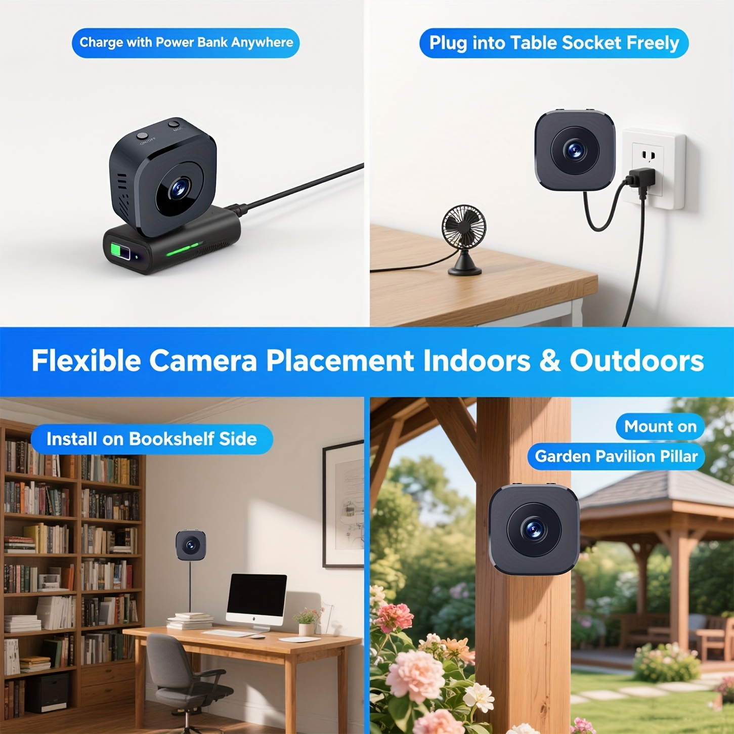 1080P HD Mini caméra WiFi sécu - Compact Camera Mirrorless avis et prix