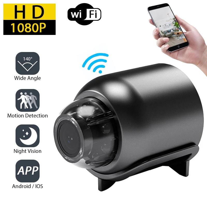 Mini caméra HD 1080P WiFi sans - Compact Camera Mirrorless avis et prix