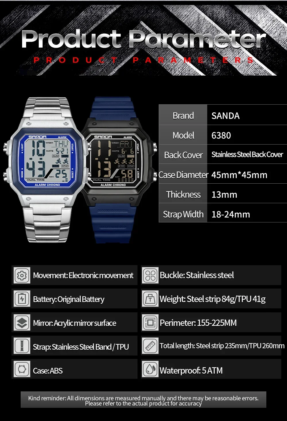 Montres électroniques de mode  - Electronics Gadgets For Men avis et prix