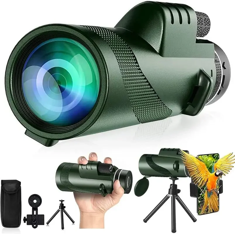 Monoculaire HD 80x100 pour ada - Auto Tracking Tripod avis et prix