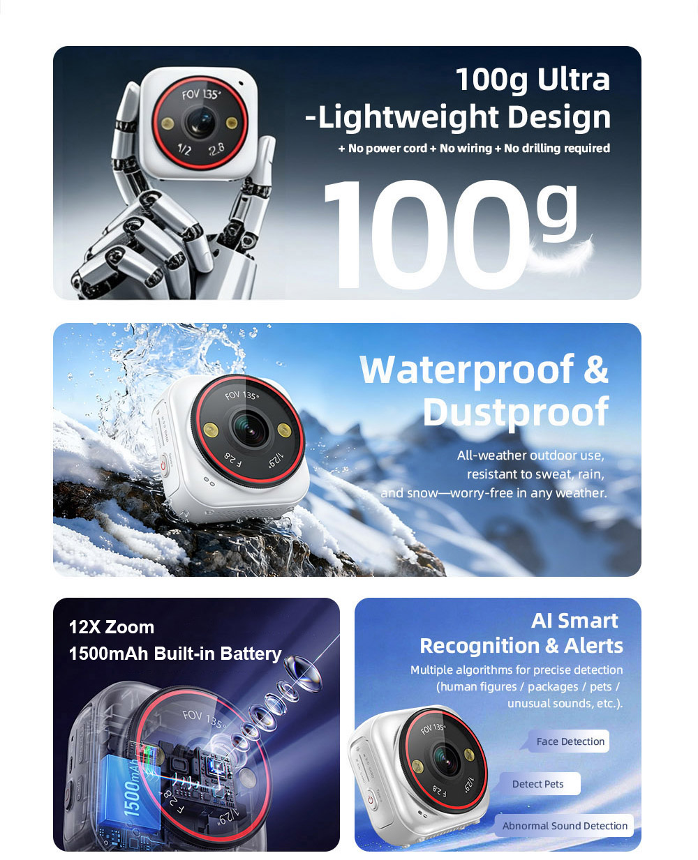 Caméra LS VISION Mini Live 7/2 - Compact Camera Mirrorless avis et prix